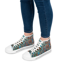 Load image into Gallery viewer, "Water Reflections" Women's High Top Sneakers