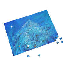 Load image into Gallery viewer, "Blue Point 2" Puzzle (96, 252, 500, 1000-Piece)