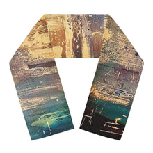 Load image into Gallery viewer, "Bluegold" - Scarf (gold)