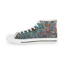 Load image into Gallery viewer, "Water Reflections" Men's High Top Sneakers