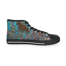 Load image into Gallery viewer, "Water Reflections" Men's High Top Sneakers