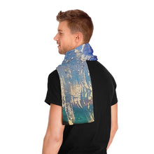 Load image into Gallery viewer, "Bluegold" - Scarf (blue)