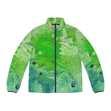 Load image into Gallery viewer, "Lac La Peche" - Men's Puffer Jacket (AOP)