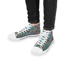 Load image into Gallery viewer, "Water Reflections" Men's High Top Sneakers