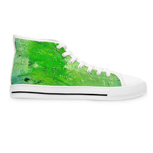 Load image into Gallery viewer, "Lac La Peche" Women's High Top Sneakers
