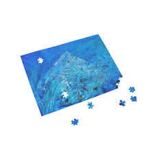 Load image into Gallery viewer, "Blue Point 2" Puzzle (96, 252, 500, 1000-Piece)