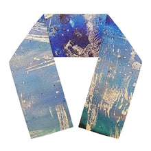 Load image into Gallery viewer, "Bluegold" - Scarf (blue)