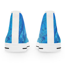 Load image into Gallery viewer, "Blue Point 2" Women's High Top Sneakers