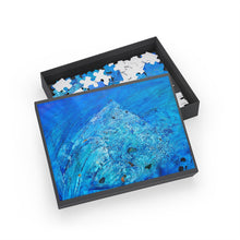 Load image into Gallery viewer, "Blue Point 2" Puzzle (96, 252, 500, 1000-Piece)