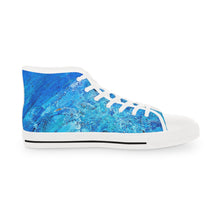 Load image into Gallery viewer, "Blue Point 2" Men's High Top Sneakers