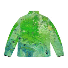 Load image into Gallery viewer, "Lac La Peche" - Men's Puffer Jacket (AOP)
