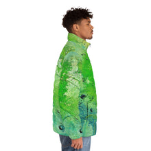 Load image into Gallery viewer, "Lac La Peche" - Men's Puffer Jacket (AOP)