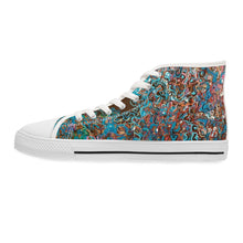 Load image into Gallery viewer, "Water Reflections" Women's High Top Sneakers