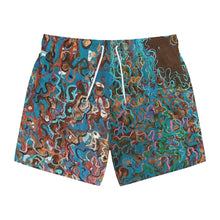 Load image into Gallery viewer, "Water Reflections" Men's Swim Trunks