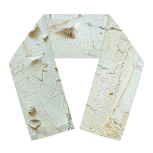 Load image into Gallery viewer, "Seashell" - Scarf (white)