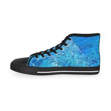 Load image into Gallery viewer, "Blue Point 2" Men's High Top Sneakers