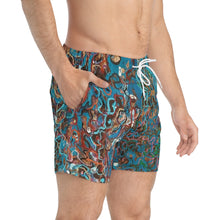 Load image into Gallery viewer, &quot;Water Reflections&quot; Men&#39;s Swim Trunks
